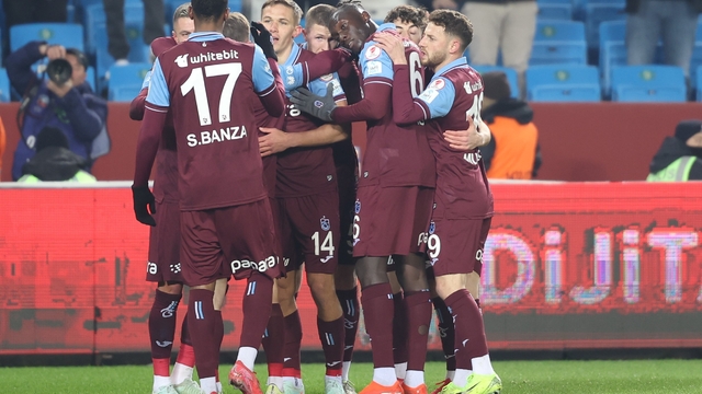 Trabzonspor'a kupa morali