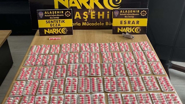Evinde 1005 sentetik hap ele geçirilen şüpheli tutuklandı