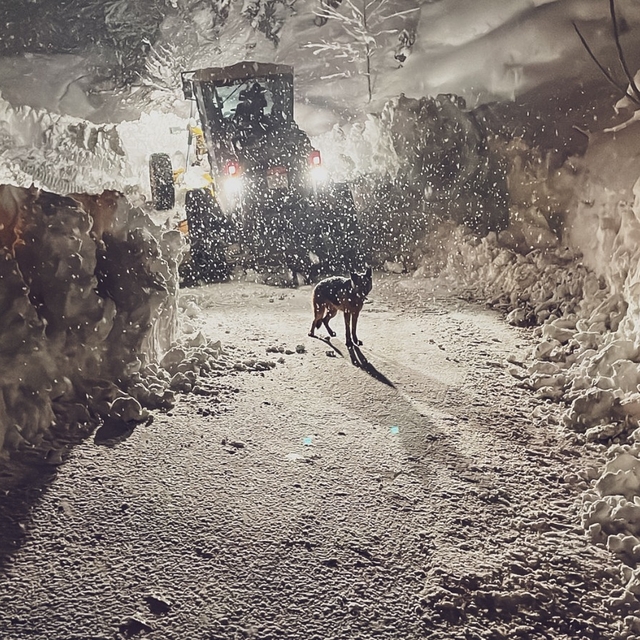 Artvin'de ve Rize'de kapalı 316 yerleşim yeri yolunda karla mücadele sürüyo...
