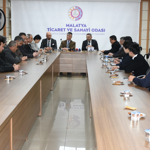 Çin heyeti depremlerin etkilediği Malatya'yı ziyaret etti