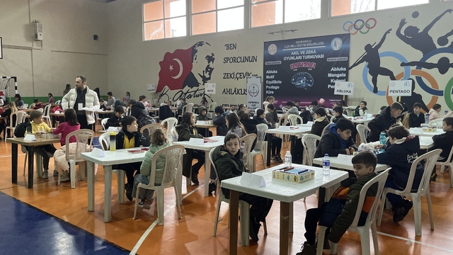 Tekirdağ'da "Akıl ve Zeka Oyunları Turnuvası" düzenlendi