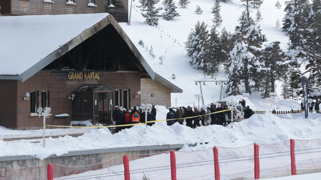 TBMM Kartalkaya'daki Otel Yangınını Araştırma Komisyonu, Grand Kartal Otel'de incelemelerde bulundu