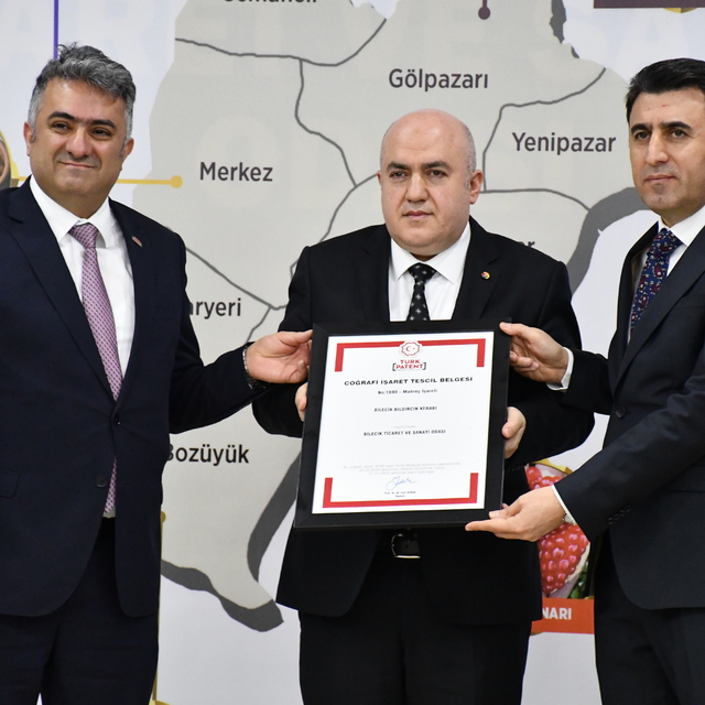 TÜRKPATENT Başkanı Durak, Bilecik'in Lefke bezi ve Bıldırcın kebabının coğr...