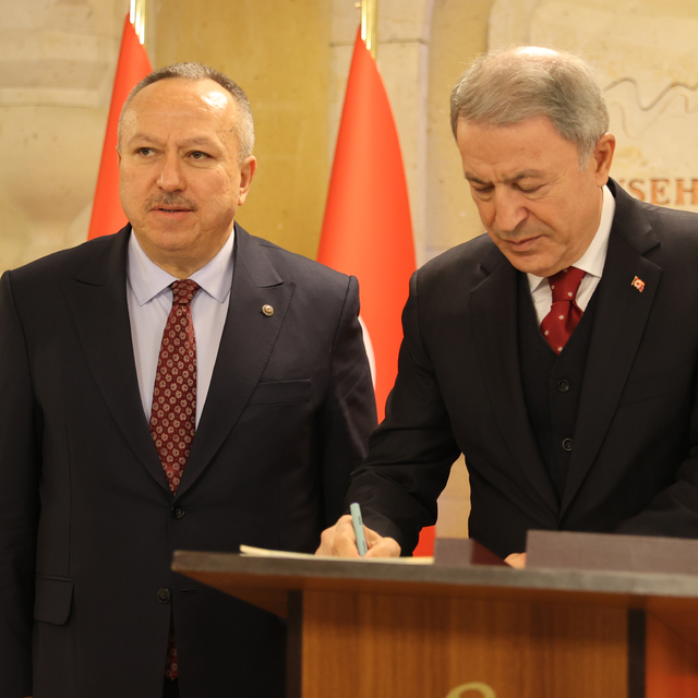 TBMM Milli Savunma Komisyonu Başkanı Akar, Nevşehir'de konuştu: