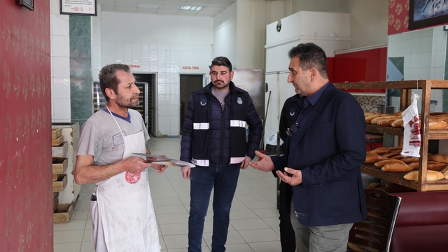 Hacılar'da fırın, kasap ve marketler denetlendi