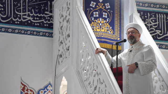 Diyanet İşleri Başkanı Erbaş Konya'da hutbe irat etti: