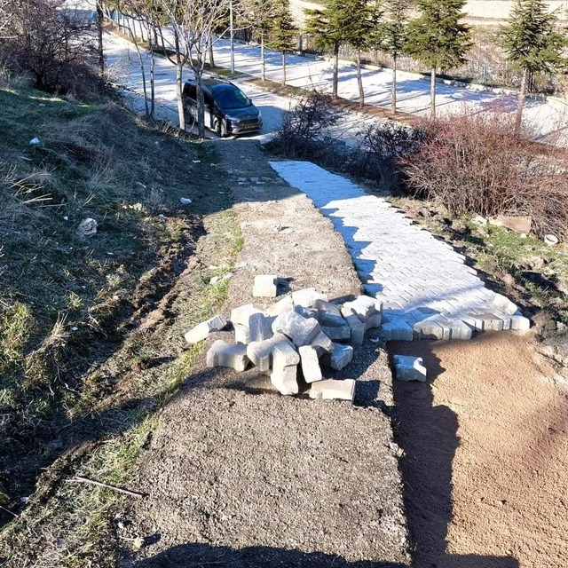 Ağın Belediyesinden çevre düzenlemesi çalışmaları