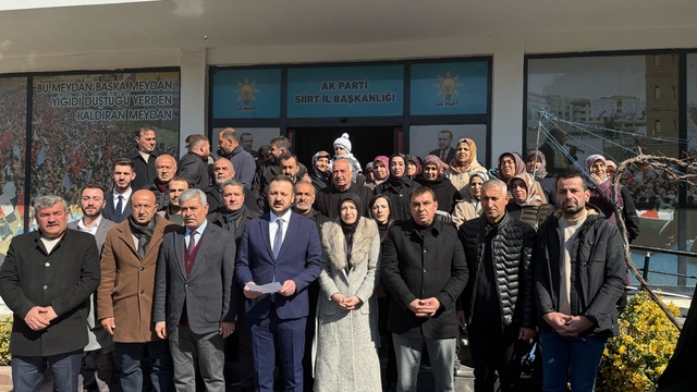 AK Parti Siirt İl Başkanlığından 28 Şubat açıklaması