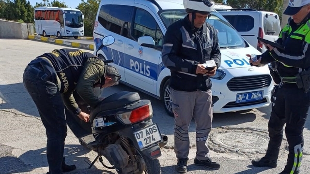 Antalya'da huzur ve güven denetimi yapıldı
