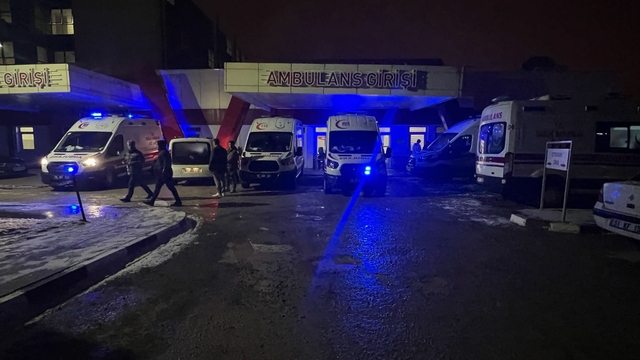 Sivas'ta teravih namazında ısıtıcıdan sızan gazdan etkilenen 48 kişi hastaneye başvurdu