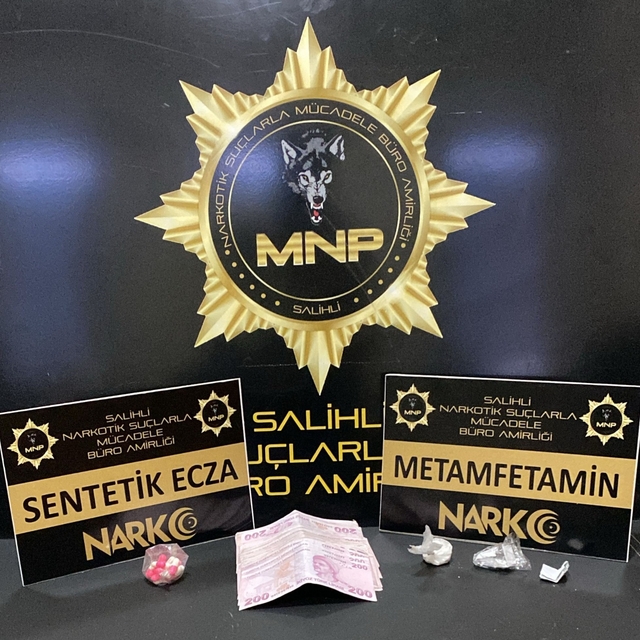 Salihli'de uyuşturucuyla yakalanan şüpheli tutuklandı