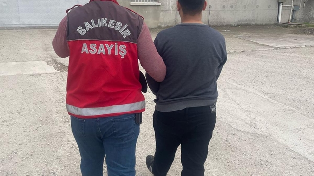 Balıkesir'de firari hükümlü yakalandı