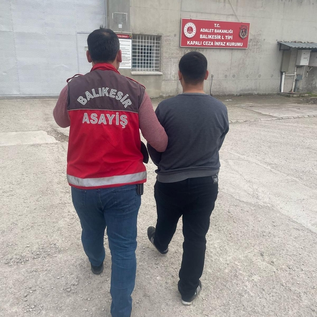 Balıkesir'de firari hükümlü yakalandı