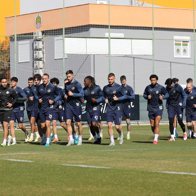 Alanyaspor, Çaykur Rizespor maçının hazırlıklarını tamamladı