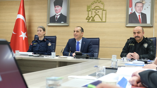 Çankırı'da asayiş ve güvenlik bilgilendirme toplantısı yapıldı