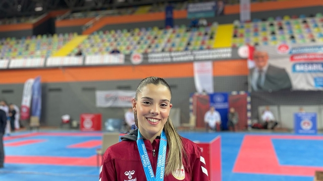 Büyükler Türkiye Karate Şampiyonası'nda Düzce Üniversitesinden iki sporcu kürsüye çıktı