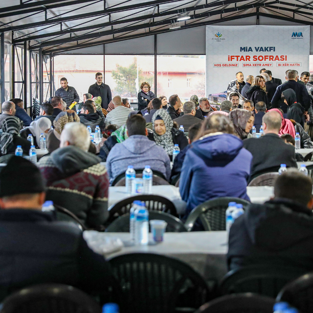 Diyarbakır'da MİA Vakfınca iftar programı düzenlendi