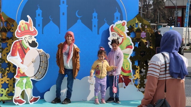 Samsun'da Ramazan Sokağı kuruldu