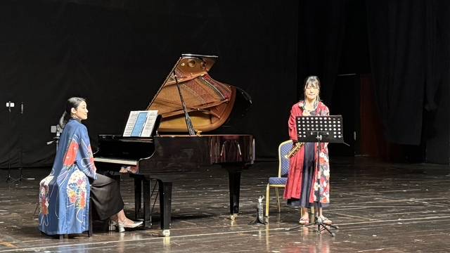 Kırşehir'de "Japonya Esintisi Duo" konseri verildi