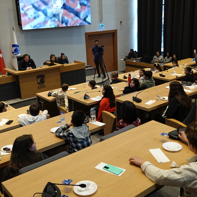 Çanakkale'de "Çocuk Meclisinin" ilk toplantısı yapıldı