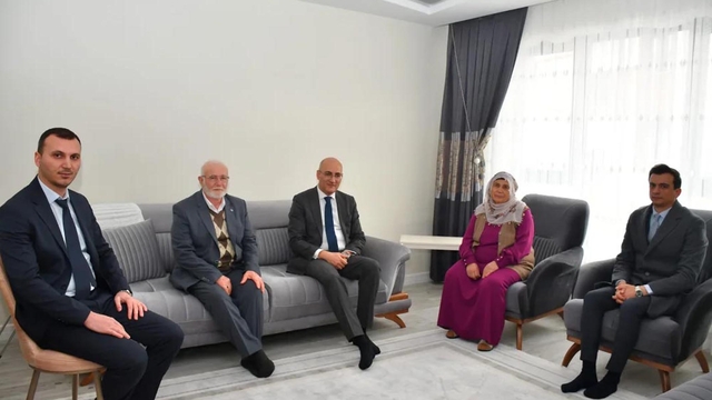 Sorgun Kaymakamı Aydın'dan Selman çiftine ziyaret