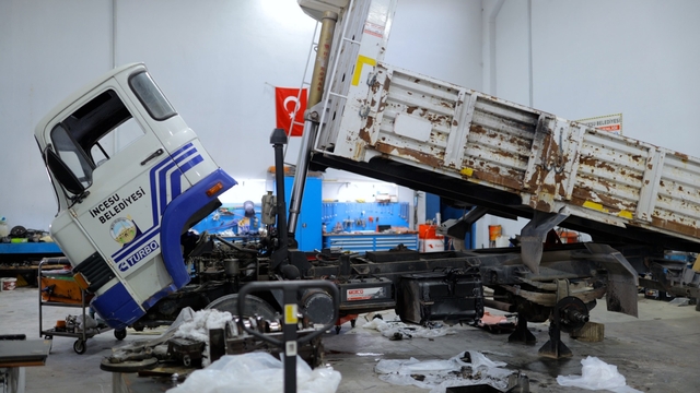 İncesu Belediyesi, araç bakım atölyesinde 4 milyon TL tasarruf sağladı