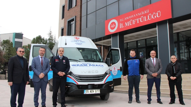 TDV Amasya şubesinin mobil ikram aracı hizmete başladı