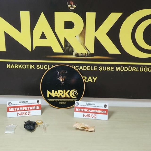 Aksaray'da uyuşturucu operasyonunda 3 zanlı tutuklandı