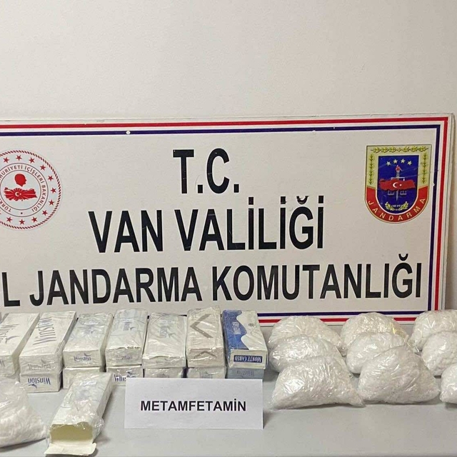 Van'da geçen ay 112 kilo 287 gram uyuşturucu ele geçirildi