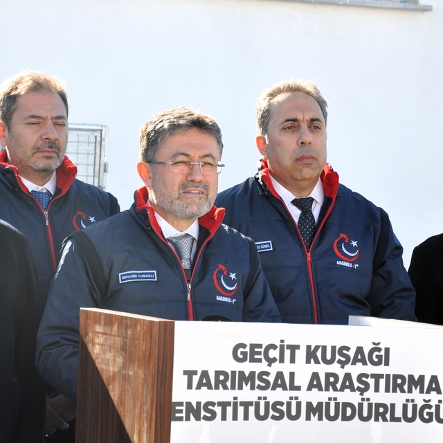 Tarım ve Orman Bakanı Yumaklı, Eskişehir'de konuştu: