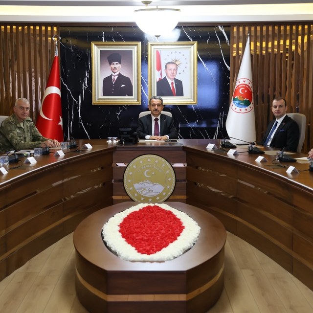 Şırnak'ta İl Güvenlik ve Asayiş Koordinasyon Toplantısı yapıldı