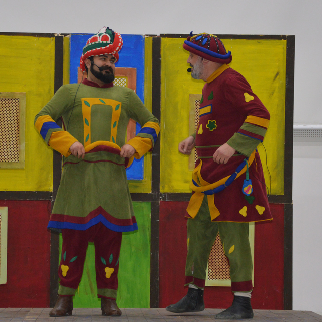 Havza'da "Karagöz Müze Bekçisi" tiyatro oyunu sahnelendi