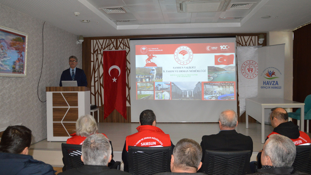 Havza'da muhtarlara kırsal kalkınma destekleri anlatıldı