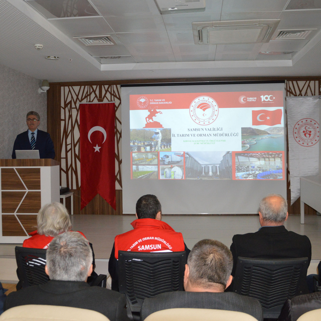 Havza'da muhtarlara kırsal kalkınma destekleri anlatıldı