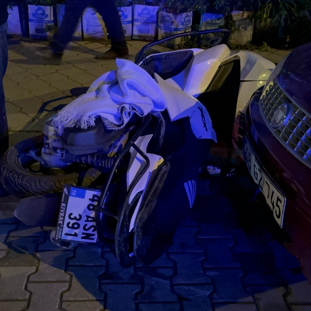 Fethiye'de otomobille çarpışan motosikletin sürücüsü öldü