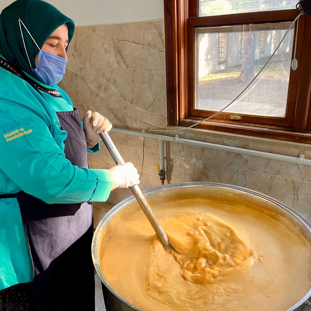 Taşköprü Belediyesi aşevi, ramazanda 350 kişiye sıcak yemek ulaştırıyor