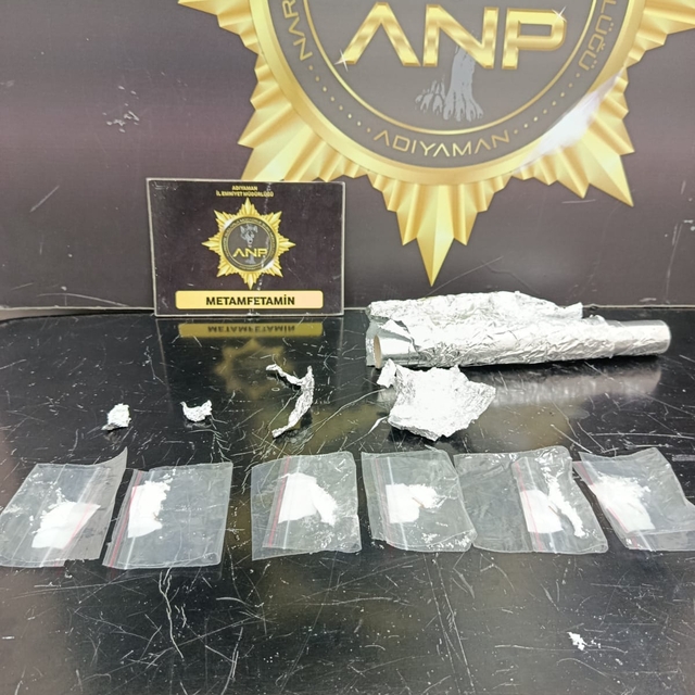 Adıyaman'da uyuşturucu operasyonunda yakalanan zanlı tutuklandı