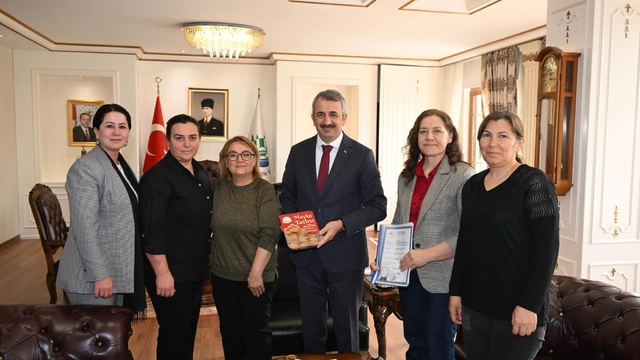 Üretici kadınlardan Edirne Valisi Sezer'e ziyaret