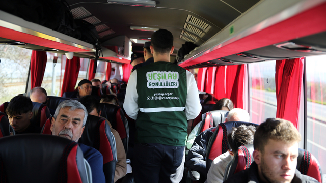 Aydın'da Yeşilay Haftası dolayısıyla sürücüler bilgilendirildi