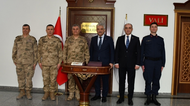 Jandarma Genel Komutanı Orgeneral Çardakcı'dan Vali Makas'a ziyaret