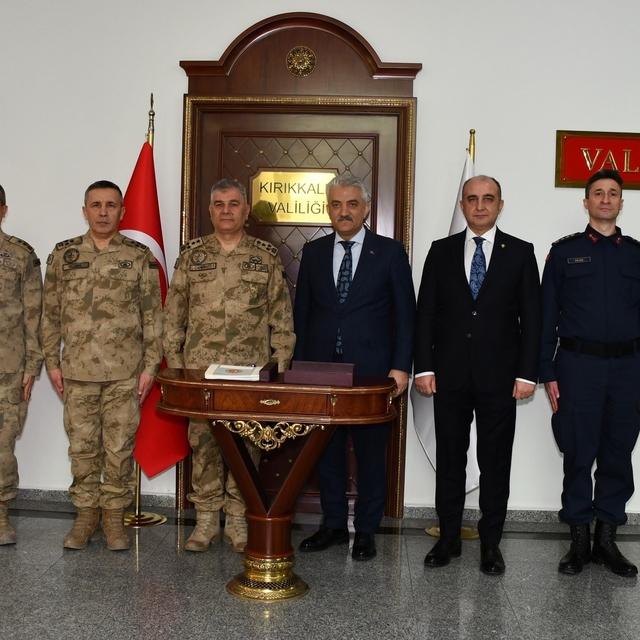 Jandarma Genel Komutanı Orgeneral Çardakcı'dan Vali Makas'a ziyaret