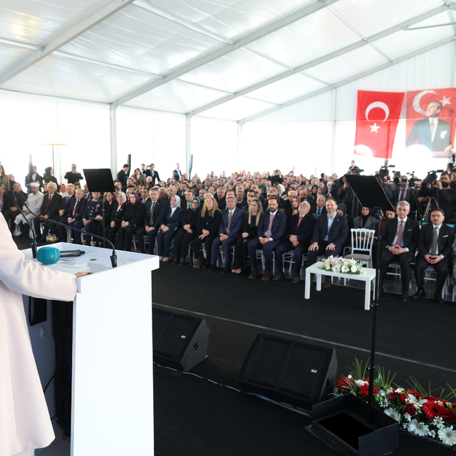 Emine Erdoğan, Kayseri Yeşilay Rehabilitasyon Merkezi'nin açılışında konuşt...