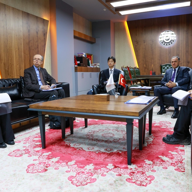 JICA Türkiye Ofisi Baş Temsilcisi Daisuke, Bingöl'de ziyaretlerde bulundu