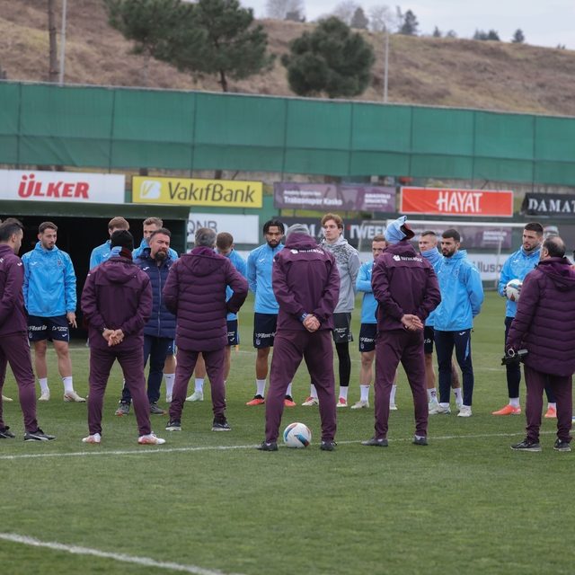 Trabzonspor, Hatayspor maçının hazırlıklarını sürdürdü