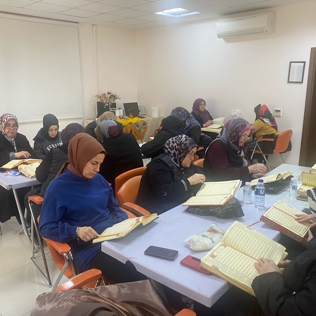 Pursaklar'da mukabele geleneği ramazan ayında yaşatılıyor