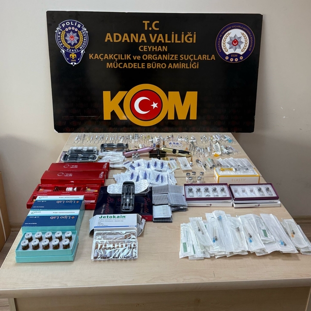 Adana'da 785 ilaç ele geçirilen operasyonda bir şüpheli gözaltına alındı