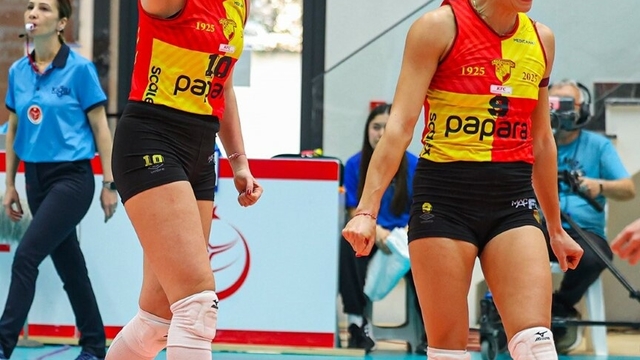 Göztepe filesinde final sevinci