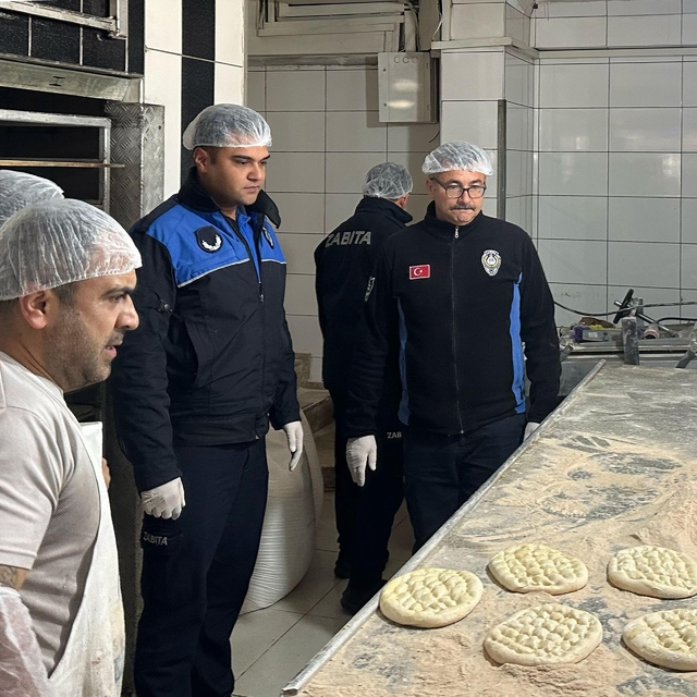 Kumluca'da fırınlar denetlendi