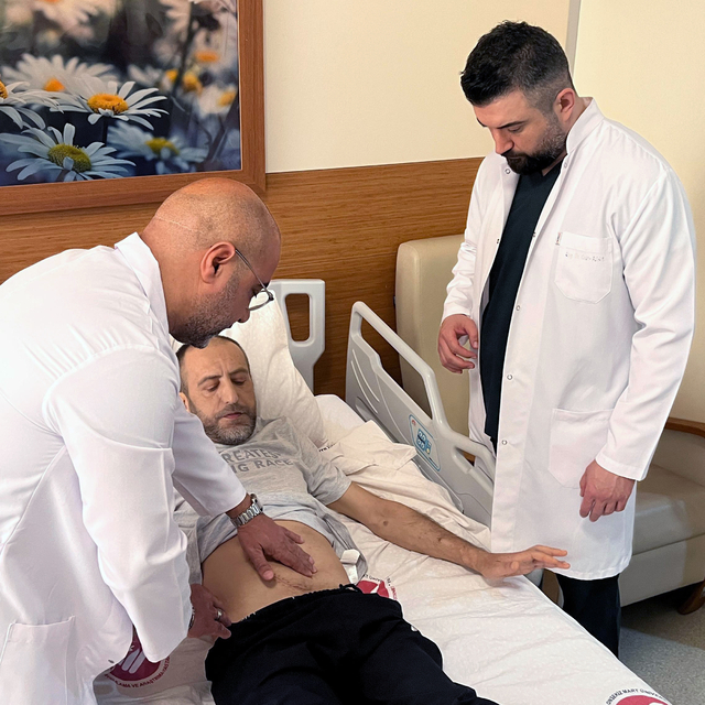 Çanakkaleli hasta, babasından nakledilen böbrekle sağlığına kavuştu