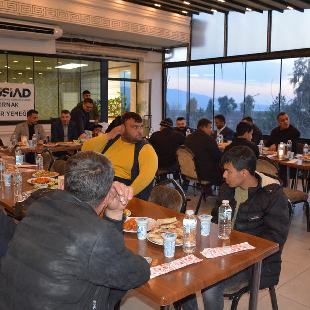 Şırnak'ta MÜSİAD tarafından iftar programı düzenlendi